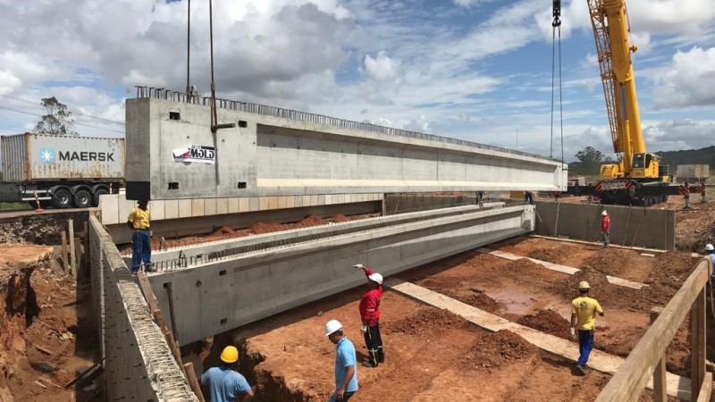 Investimento na construção dos quatro viadutos soma R$ 3,9 milhões