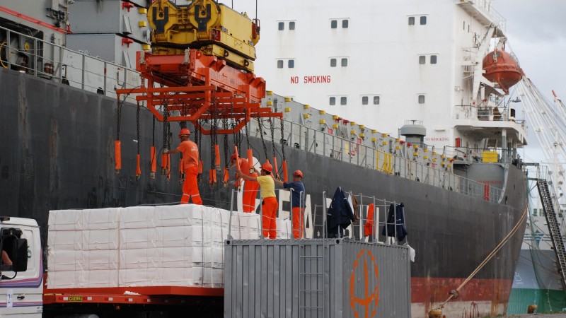 Até o momento, já foram movimentados mais de 39,9 milhões de toneladas de todos os tipos de cargas