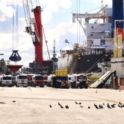 Na foto, o Porto do Rio Grande