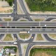 Entre Sapucaia do Sul e Gravata&iacute;, foram duplicados 22 quil&ocirc;metros da ERS-118.